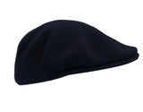 KANGOL 504 Wool Ivy Cap Mens Warm Winter Flat Classic Hat - Dark Blue (Navy)