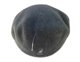 KANGOL 504 Wool Ivy Cap Mens Warm Winter Flat Classic Hat - Dark Flannel