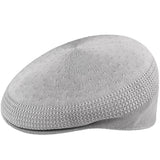 Kangol Tropic 504 Ventair Ivy Cap Summer Flat Driving Hat - Grey