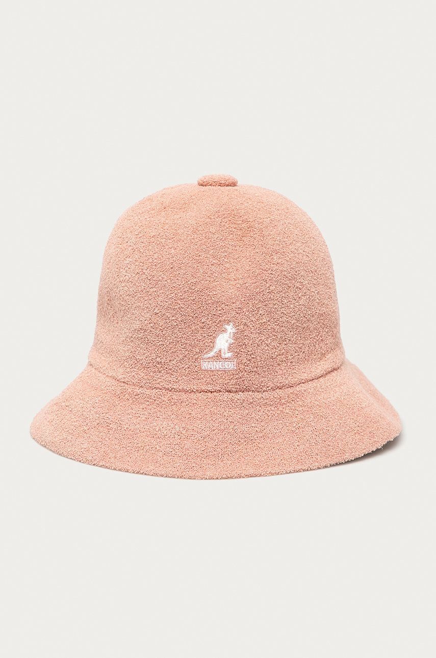 Kangol Bermuda Casual Bucket Hat Terry Towelling Cap - Dusty Rose