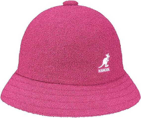 Kangol Bermuda Casual Bucket Hat Terry Towelling Cap Summer Camp - Electric Pink