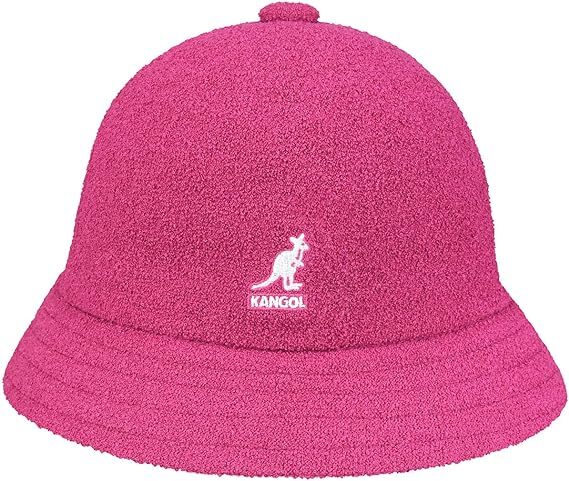 Kangol Bermuda Casual Bucket Hat Terry Towelling Cap Summer Camp - Electric Pink