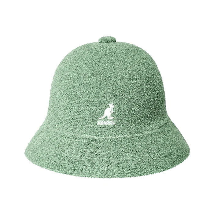 Kangol Bermuda Casual Bucket Hat Terry Towelling Cap Summer Beach - Sweet Mint