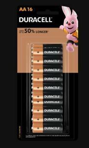 16x Duracell AA Batteries Alkaline 1.5V Battery