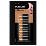 16x Duracell AA Batteries Alkaline 1.5V Battery