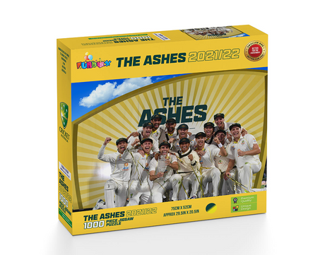 Cricket Australia 1000 Piece Jigsaw Puzzle Official Licensed The Ashes - 75x52cm