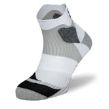 BRBL Mens Borneo Ankle Socks Sports Hiking Trekking - White/Black