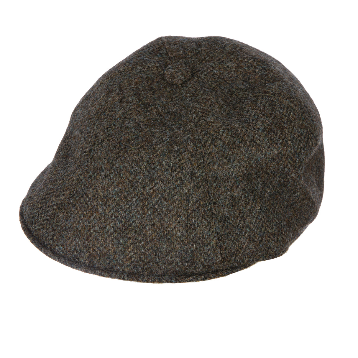 DENTS Mens Drivers Cap Abraham Moon Yorkshire Tweed Peeky Blinders - Pewter - X-Large