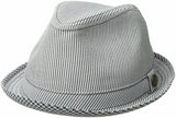 Goorin Brothers Mens Mind Seeker Flip Up Fedora Trilby Hat Lightweight - Grey