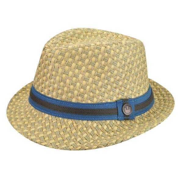 Goorin Bros. Malibu Fedora Straw Hat Mens Trilby Cap Panama Summer - Natural