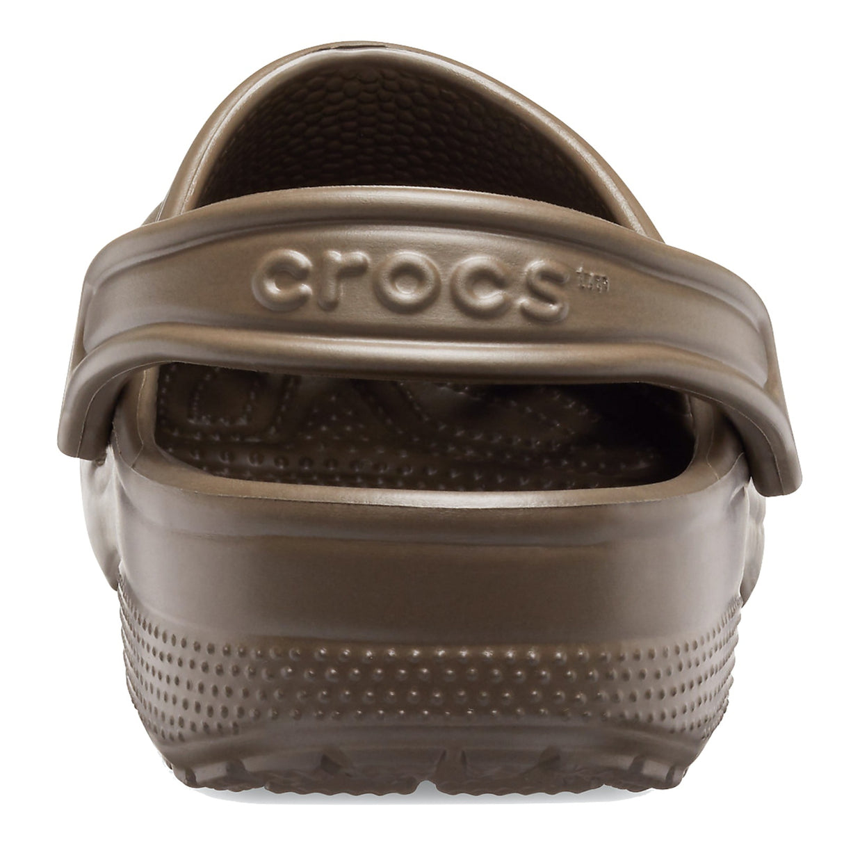 Crocs Classic Clogs Roomy Fit Sandal Clog Sandals Slides Waterproof - Chocolate