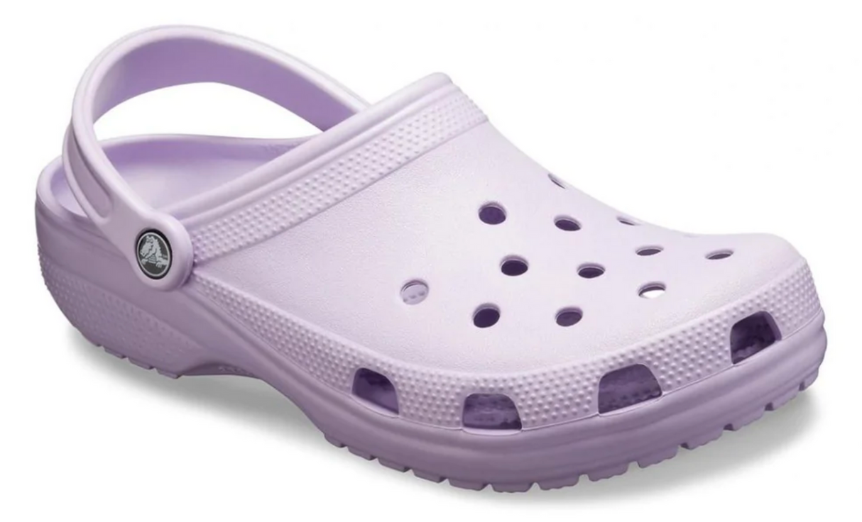 Crocs Women Classic Clogs Shoes Sandals Comfortable Go-To Slides - Lavender