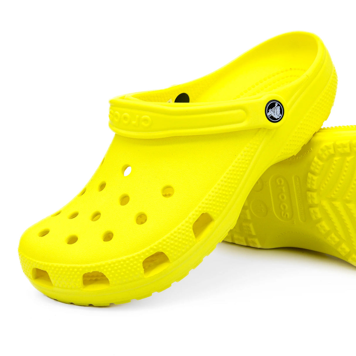 Crocs Adult Classic Clogs Shoes Sandals Slides - Classic Ady Yellow