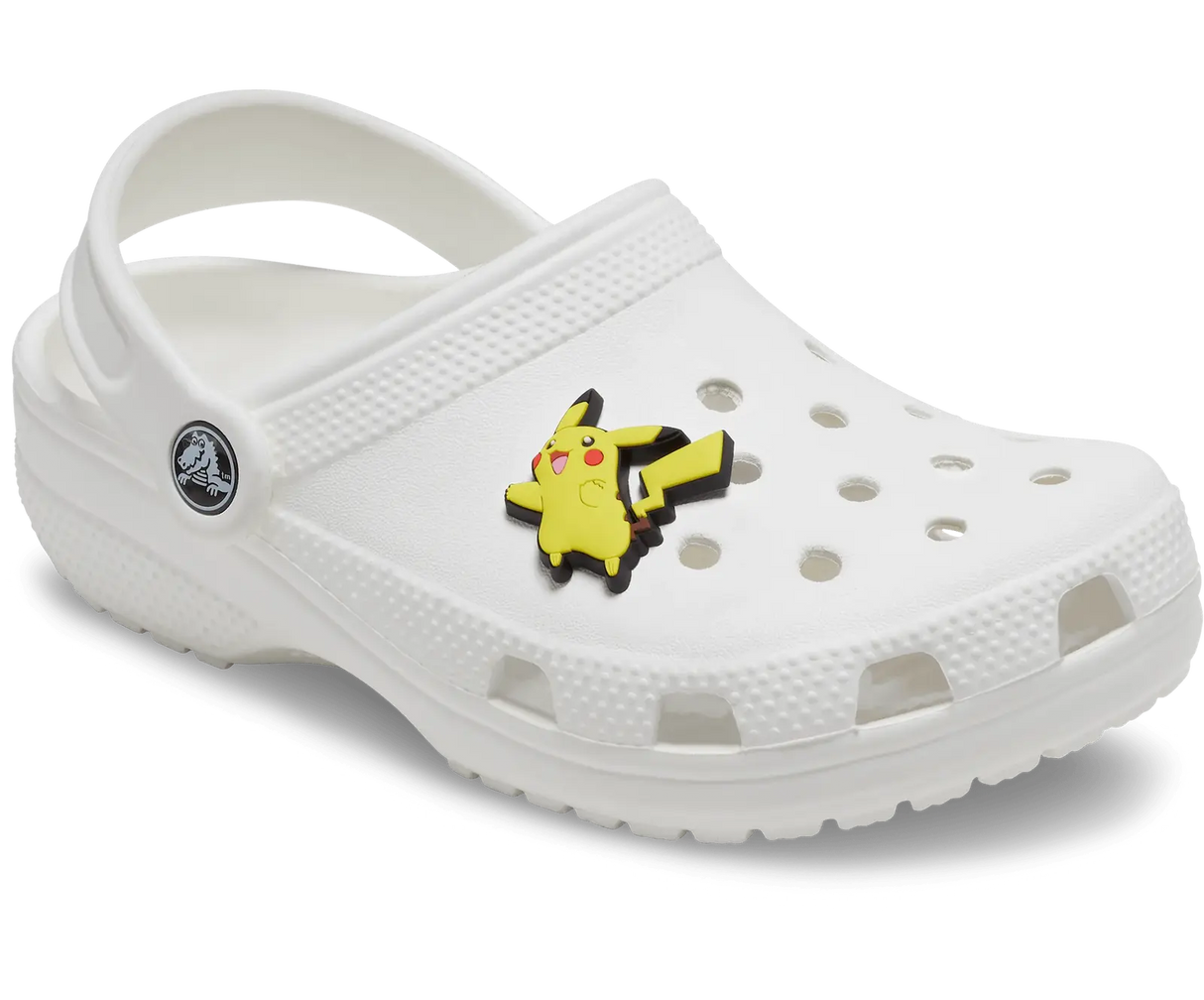 1x Crocs Pokemon Pikachu Jibbitz Charm - 100% Authentic