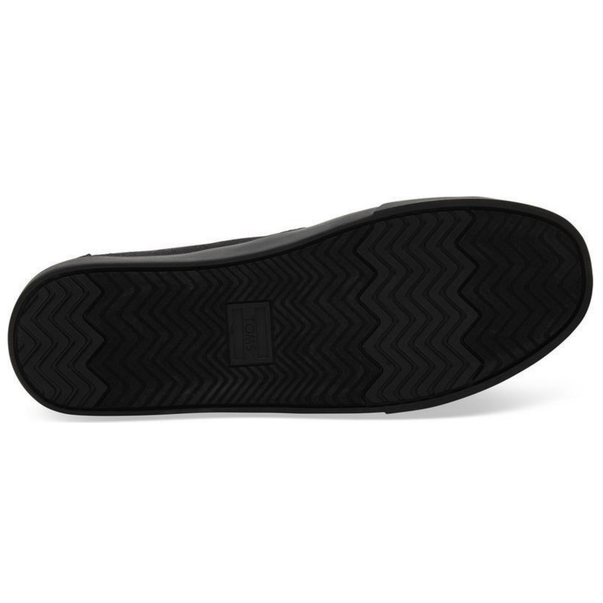 TOMS Mens Heritage Canvas Cupsole Alpargatas Shoes Slip On - Black On Black