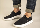 TOMS Mens Canvas Slip On Shoes Casual Sneakers Breathable Espadrilles - Black