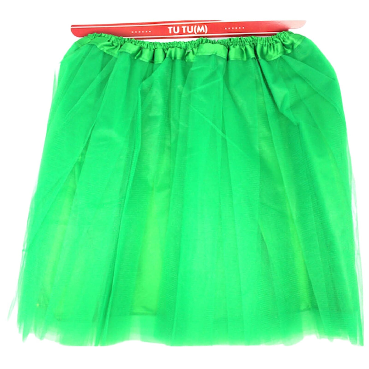 6x Green Tulle Ballerina Tutu – Medium, 3-Layer Adult Costume Australia Day