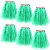 6x Green Tulle Ballerina Tutu – Large, Perfect for Costumes, Dance, and Events Australia Day