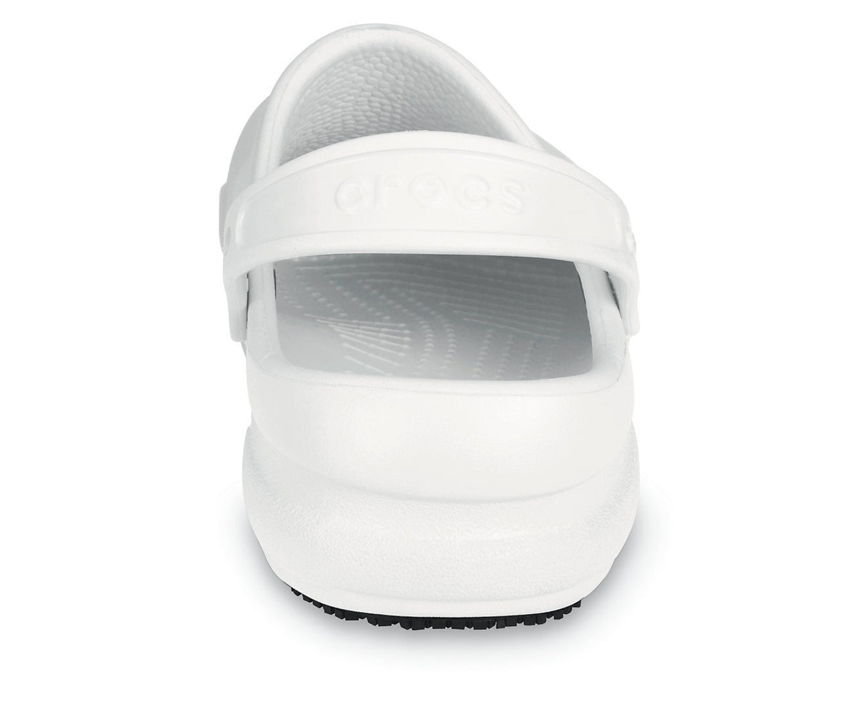 Crocs Bistro Clogs Mens Womens Slip-on Shoes Slippers Sandals (Unisex) - White