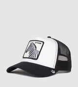 Goorin Brothers Animal Farm Extreme Zebra Snapback Cap Hat in Ebony