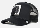 Goorin Brothers Mens Baseball Trucker Cap Snapback Black Panther - Black