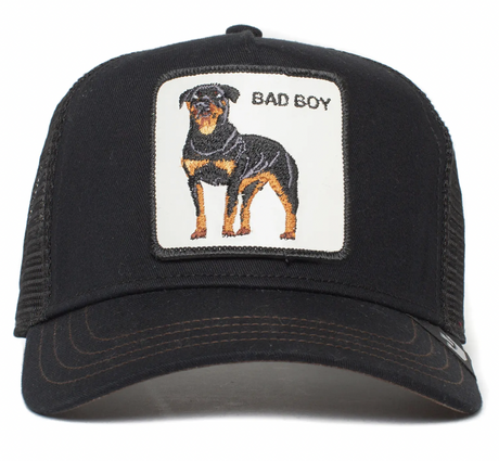 Goorin Brothers Mens Baseball Trucker Cap Hat Snapback The Baddest Boy - Black