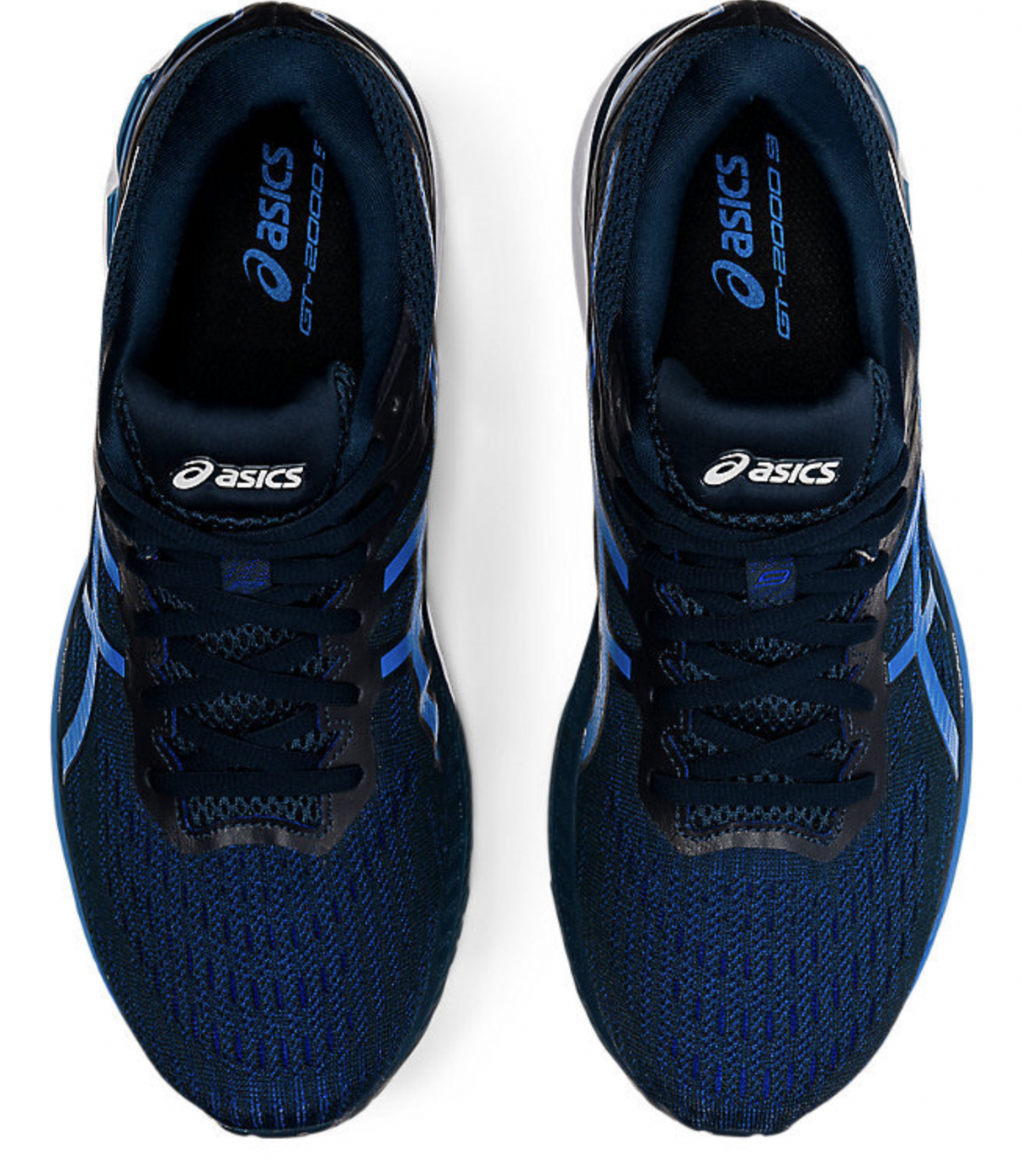 Asics Mens GT-2000 9 Running Shoes Runners - French Blue/Electric Blue