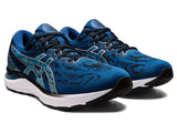 Asics Mens Gel Cumulus 23 Sneaker Running Shoes Runners - Mako Blue/Pure Silver