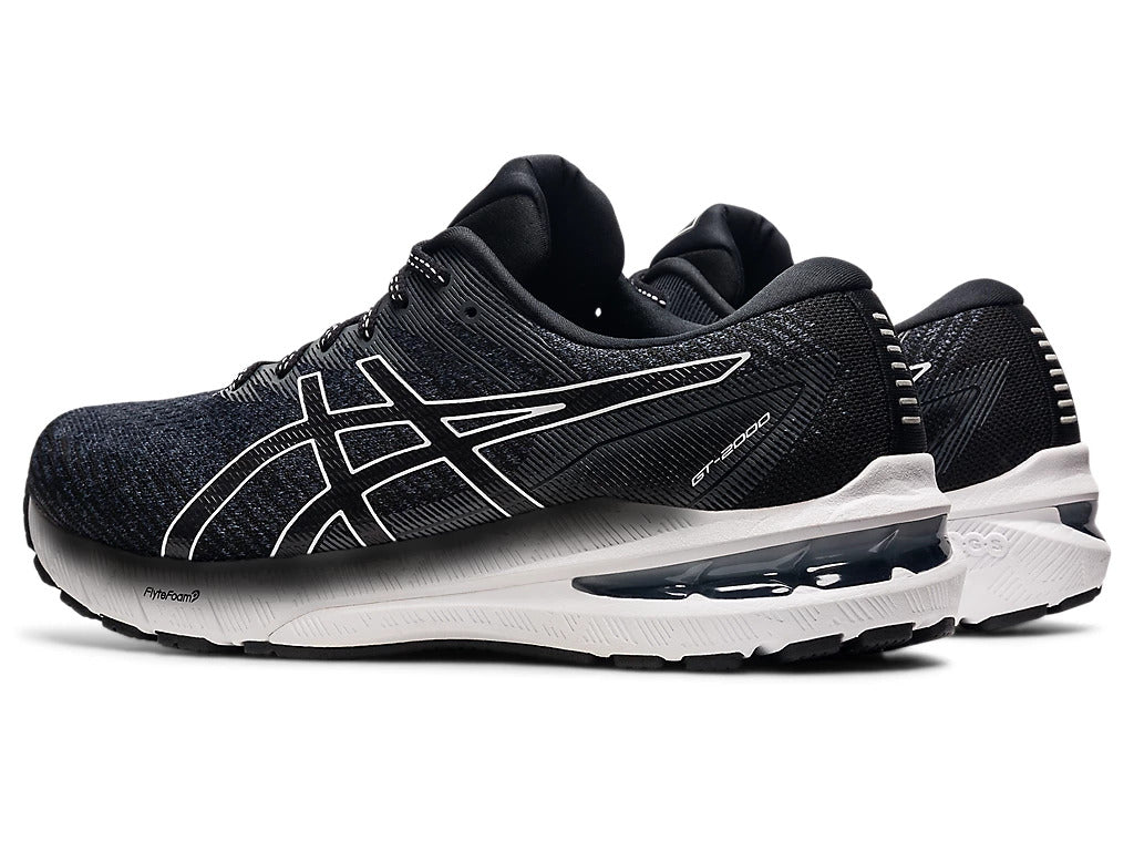 Asics Mens GT-2000 v10 Sneakers Athletic Running Shoes Runners - Black/White