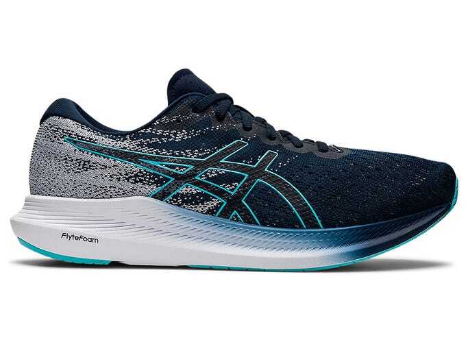 Asics Mens EvoRide 3 Sneakers Running Shoes Runners - French Blue/Ice Mint