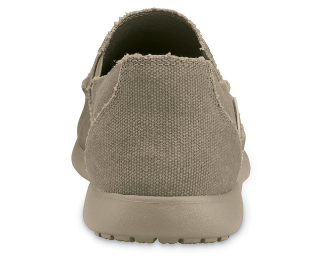 Crocs Mens Santa Cruz Slip-On Shoes Loafers - Khaki