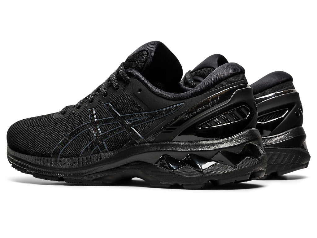 Asics Womens Gel Kayano 27 Sneakers Runner Athletic Running Shoes - Black/Black