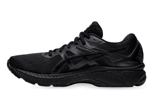 Asics Womens GT-2000 9 Running Shoes Sneakers Runners (Wide D) - Black/Black