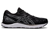 Asics Womens Gel-Cumulus 23 (D) Sneakers Athletic Running Shoes - Black/White