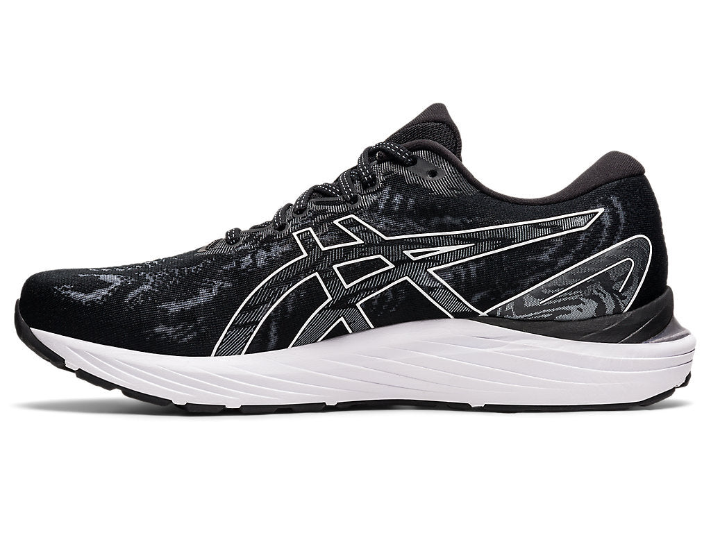 Asics Womens Gel-Cumulus 23 (D) Sneakers Athletic Running Shoes - Black/White