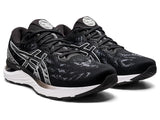 Asics Womens Gel-Cumulus 23 (D) Sneakers Athletic Running Shoes - Black/White