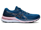 Asics Womens Gel Kayano 28 Sneakers Running Shoes Runners-Mako Blue/Barely Rose