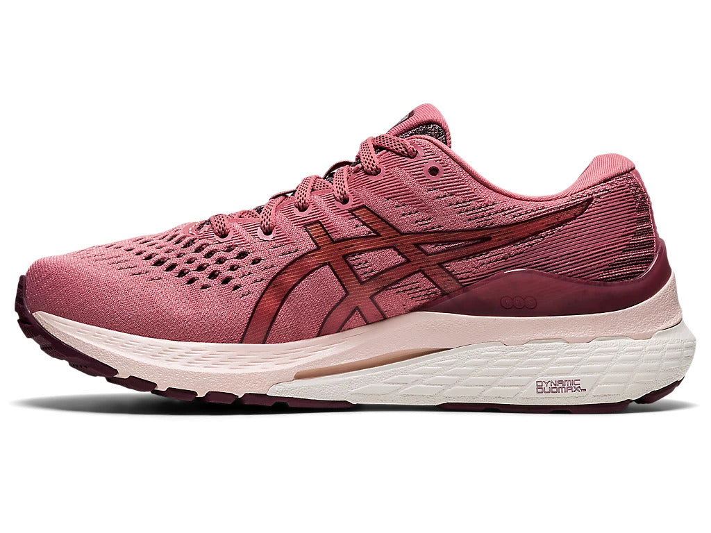 Asics Womens Gel Kayano 28 Sneakers Running Shoes Runners-Smokey Rose/Deep Mars