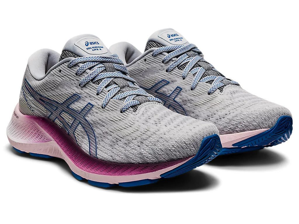 Asics Womens Gel-Kayano Lite 2 Sneakers Runner Shoes - Piedmont Grey/Lake Drive