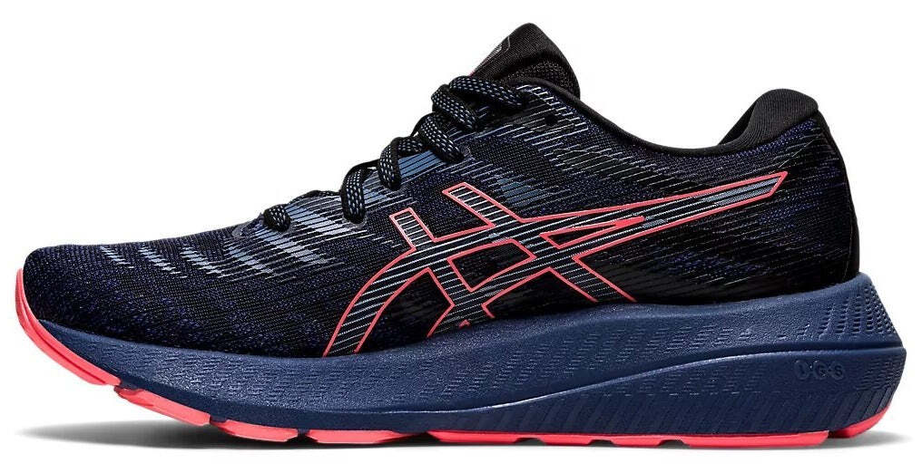 Asics Womens Gel Kayano Lite 2 Sneakers Shoes - Thunder Blue/Blazing Coral