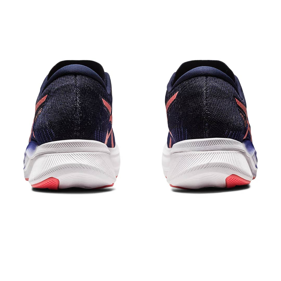 ASICS Magic Speed 2 Womens Shoes Runners in Indigo Blue/Papaya