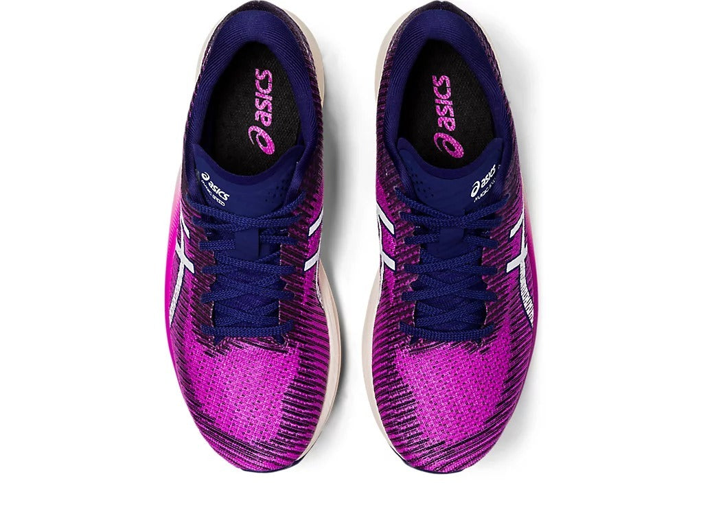 Asics Womens Magic Speed 2 Sneakers Shoes Runners in Orchid/White