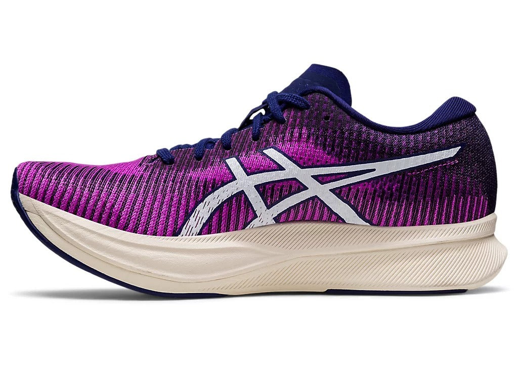 Asics Womens Magic Speed 2 Sneakers Shoes Runners in Orchid/White