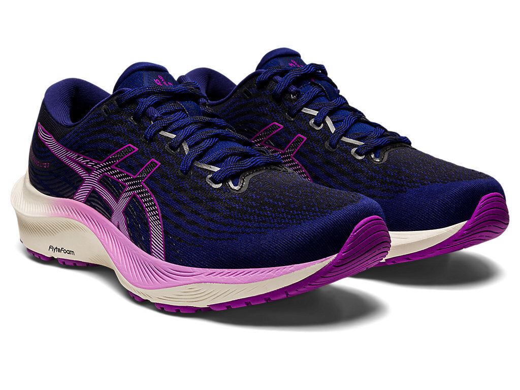 Asics Womens Gel Kayano Lite 3 Sneaker Running Shoes Runners - Dive Blue/Orchid