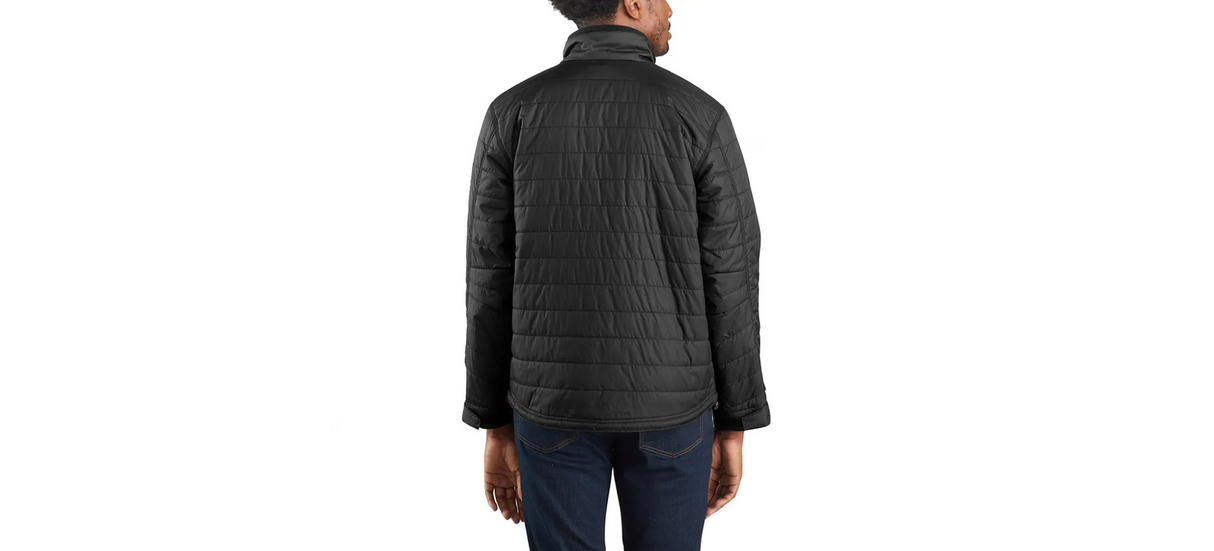 Carhartt Mens Gilliam Light Puffer Jacket Padded Quilted - Black