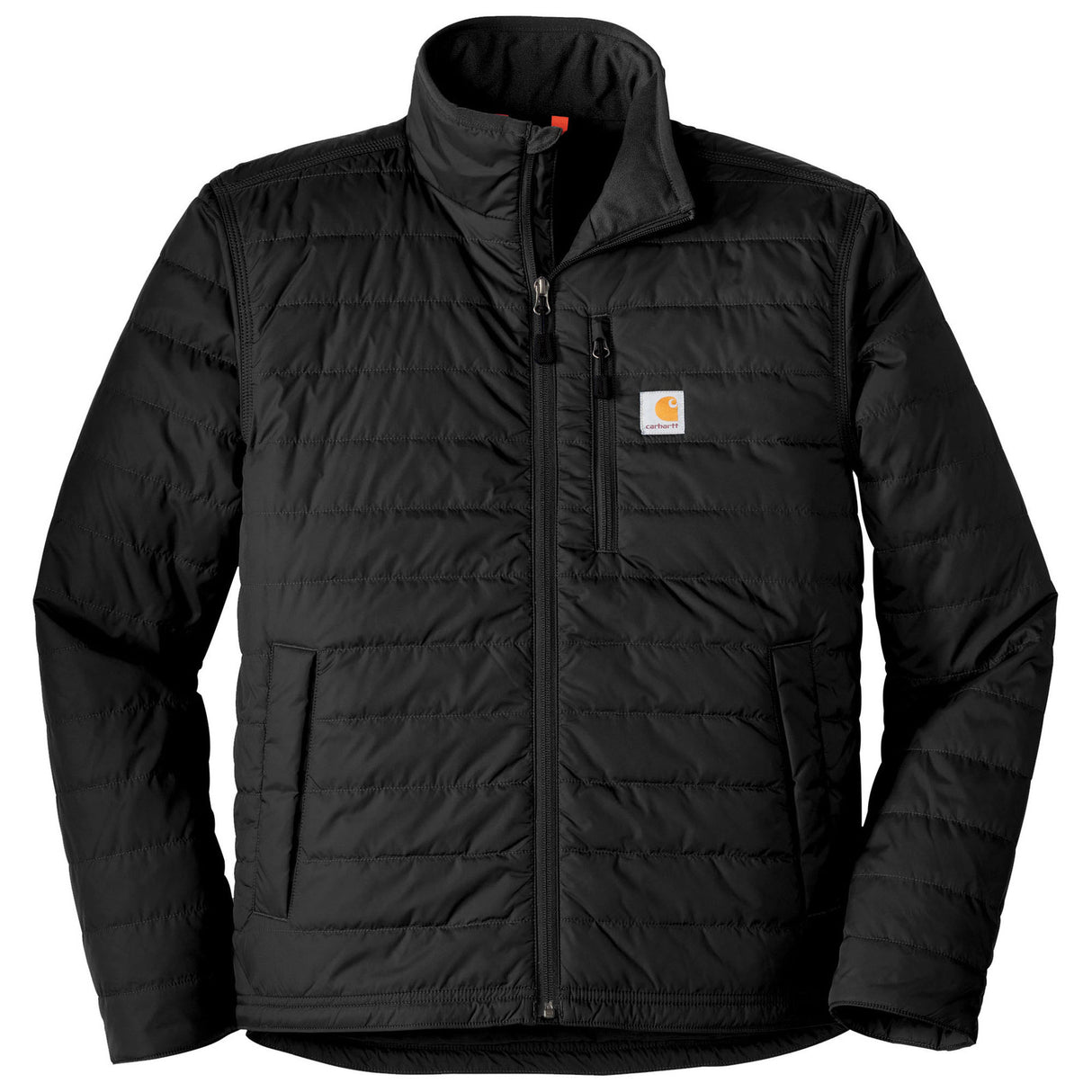 Carhartt Mens Gilliam Light Puffer Jacket Padded Quilted - Black