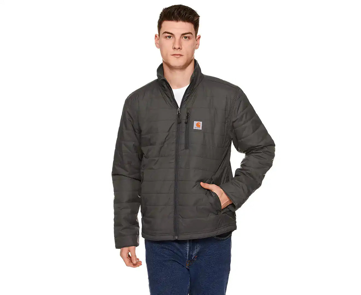 Carhartt Mens Gilliam Light Puffer Jacket - Shadow Grey - Small