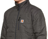 Carhartt Mens Gilliam Light Puffer Jacket - Shadow Grey - Small