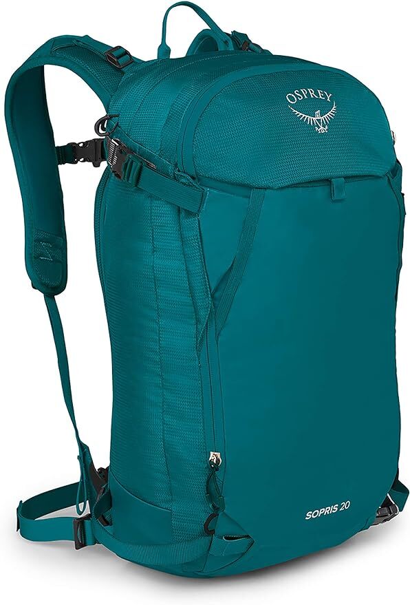 Osprey Sopris 20 Women's Ski Backpack Bag - Verdigris Green - One Size