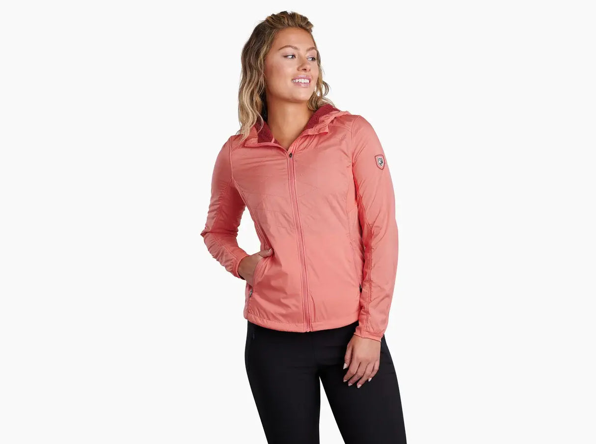 Kuhl The One Hoody Womens Hoodie Jacket in Plumeria